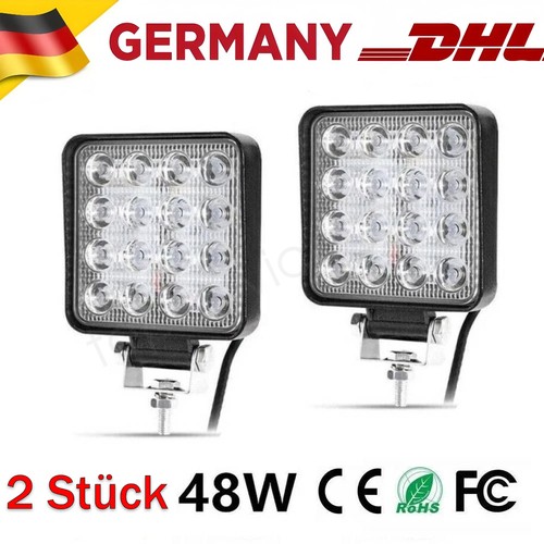 Led arbeitsscheinwerfer - 2x,