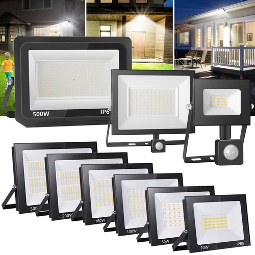 10w 500w led - led, strahler