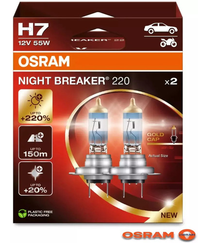 Osram night breaker 220 - osram, h7