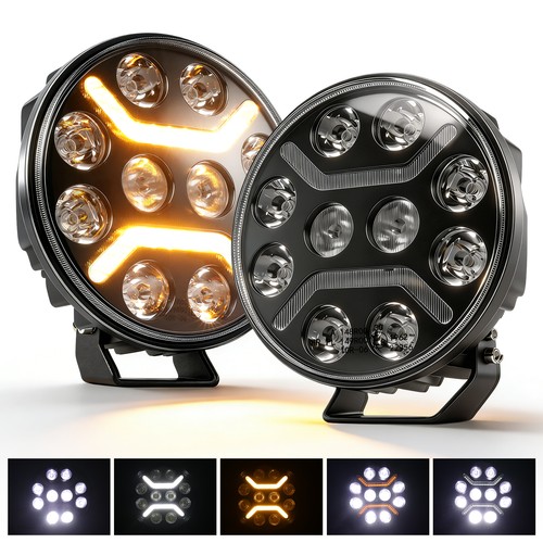 Led fernscheinwerfer - 2x,