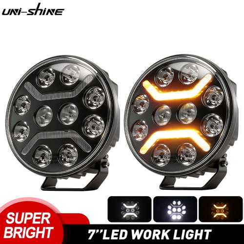 Runde 7zoll led - runde,