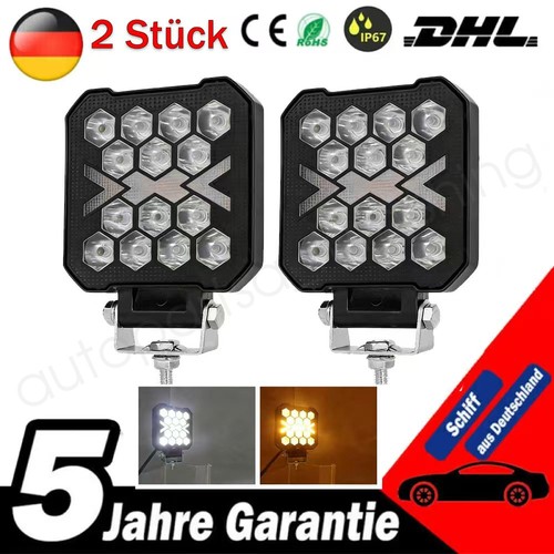 Led arbeitsscheinwerfer - 2x,