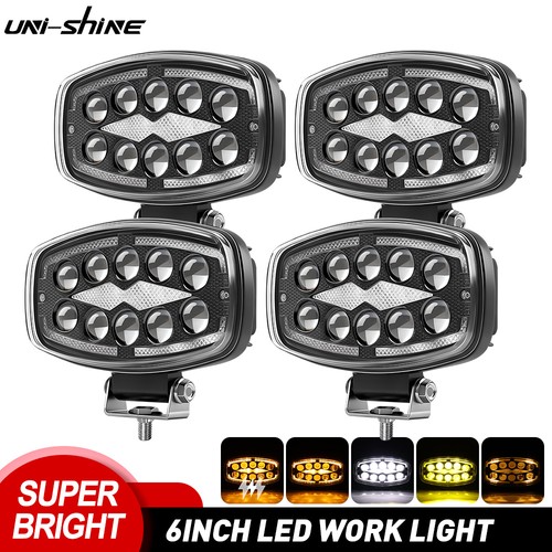 Led arbeitsscheinwerfer - 4x,
