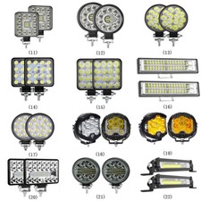 2X LED Arbeitsscheinwerfer