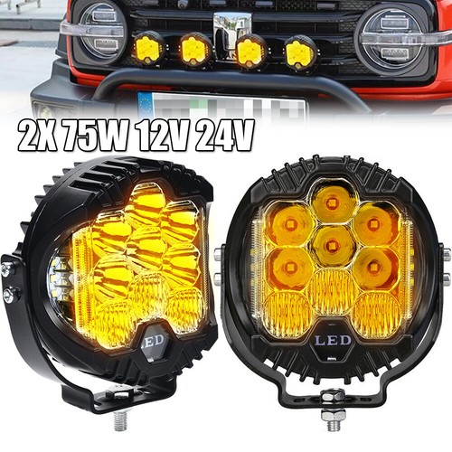 75w led arbeitsscheinwerfer - 2x,