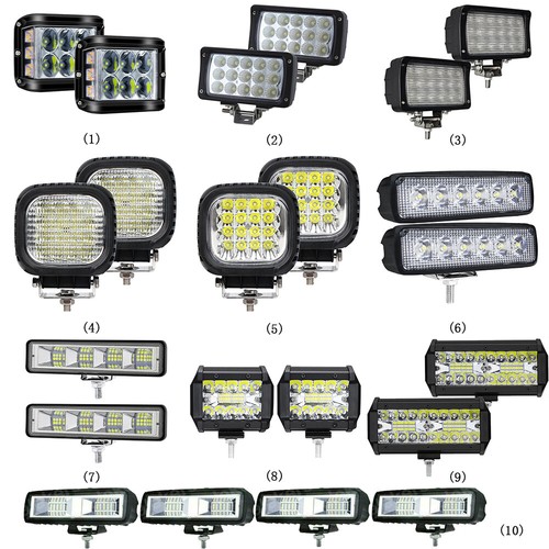 7 zoll led - 2x, 4/5/7