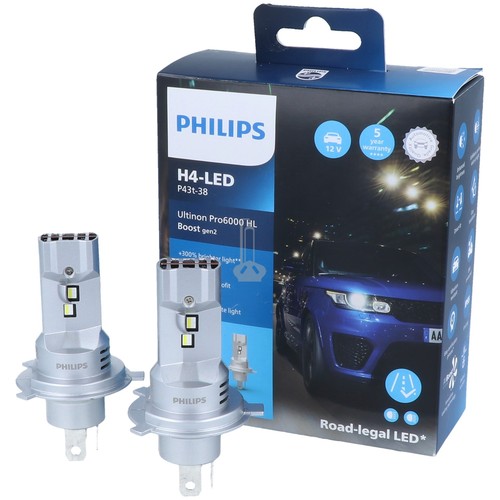 Philips led ultinon - h4, pro6000