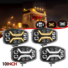 4x E9 Fernscheinwerfer Jumbo